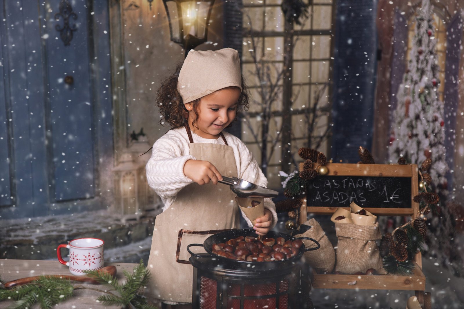 Detalle escenario de Navidad 2026
